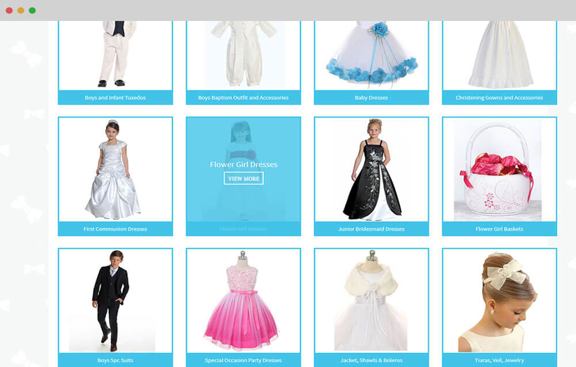 Adorable Kids - Website Design & Development screenshot 2